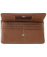 ფოტო #14 პროდუქტის Women's Pebbled Collection RFID Secure Crossbody Wallet