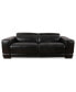 Фото #1 товара Krofton 2-Pc. Beyond Leather Fabric Sofa with 2 Power Motion Recliners, Created for Macy's