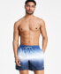Men's Color Gradient 5.9" Swim Trunks, Created for Macy's