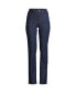 Petite Recover High Rise Straight Leg Blue Jeans