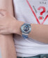 Фото #6 товара Guess Damen Armbanduhr 39 mm Armband Silikon ECO-FRIENDLY BLUE BIO-BASED GW0409L
