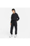 Фото #3 товара Sportswear Plush Jogger Siyah Kadın Polar Eşofman Altı