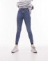 Topshop Petite Jamie jeans in mid blue