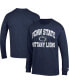 Men's Navy Penn State Nittany Lions High Motor Long Sleeve T-shirt