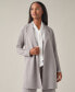 Women's Draped Open-Front Jacket