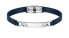 Stylish blue leather bracelet Moody SQH46