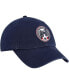 Фото #3 товара Men's Navy Columbus Blue Jackets Alternate Clean Up Adjustable Hat