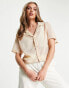 Puma organza mesh shirt in beige - exclusive to ASOS