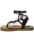 Фото #2 товара Farm Rio Beaded Flat Sandal Women's