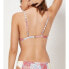 Фото #2 товара Tularosa 260375 Women's Triangle Smocked Adjustable Straps Bikini Top Size M