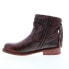 Фото #5 товара Bed Stu Craven F311010 Womens Brown Leather Slip On Ankle & Booties Boots