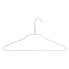 Set of Clothes Hangers 40 x 1 x 20 cm Silver Metal (24 Units)