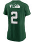 Фото #3 товара Women's Zach Wilson Green New York Jets 2021 NFL Draft First Round Pick Player Name Number T-shirt