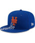 Фото #1 товара Men's Royal New York Mets Meteor 59FIFTY Fitted Hat