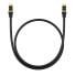 Фото #2 товара Szybki kabel sieciowy patchcord RJ45 cat.8 40Gbps 0.5m czarny