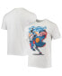 ფოტო #2 პროდუქტის Men's NBA x McFlyy White Brooklyn Nets Identify Artist Series T-shirt