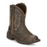 Фото #2 товара Justin Boots Lyla Embroidered 8 Inch Slip Resistant Square Toe Cowboy Womens Br