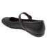 Фото #5 товара Trotters Sugar T1963-014 Womens Black Wide Leather Mary Jane Flats Shoes 10