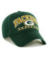 ფოტო #3 პროდუქტის Men's Green Green Bay Packers Fletcher MVP Adjustable Hat