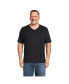 Фото #1 товара Big & Tall Super-T Short Sleeve V-Neck T-Shirt