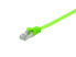 Фото #3 товара Equip Cat.6A U/FTP Flat Patch Cable - 3.0m - Green - 3 m - Cat6a - U/FTP (STP) - RJ-45 - RJ-45