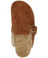 Фото #4 товара Men's Turbach Shearling-Lined Suede Slip-On Clogs