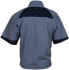 Page & Tuttle Colorblock Short Sleeve HalfZip Windbreaker Pullover Mens Blue Cas