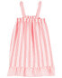 Striped Woven Nightgown 4-5