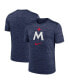 Фото #1 товара Men's Navy Minnesota Twins 2023 Logo Velocity Performance T-shirt