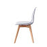 Фото #5 товара Обеденный стул DKD Home Decor Серый Деревянный Поликарбонат (54 x 47 x 81 cm)