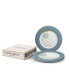 Фото #3 товара Heritage Collectables Seaspray Candy Plates in Gift Box, Set of 4