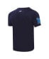 ფოტო #2 პროდუქტის Men's Navy Chicago Bears Hybrid T-shirt