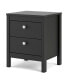 Madrid 2-Drawer Nightstand