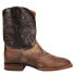 Dan Post Boots Franklin Embroidered Square Toe Cowboy Mens Brown Casual Boots D