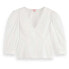 SCOTCH & SODA Anglaise Long Sleeve Blouse