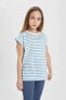 Kız Çocuk T-shirt Mavi B6694a8/be373