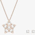 Фото #1 товара Swarovski Stella Set, Halskette Ohrringe Verschiedene Schliffe, Stern, Weiß, Roségold 5622730