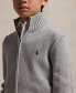 Big Boys Cotton Full-Zip Sweater