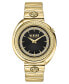 ფოტო #1 პროდუქტის Women's 2 Hand Quartz Tortona Crystal Gold-Tone Stainless Steel Bracelet Watch 38mm