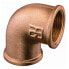 GUIDI Female/Female 90° Bronze Elbow