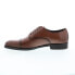 Фото #5 товара Bruno Magli Hanover MB2HANB0 Mens Brown Oxfords & Lace Ups Cap Toe Shoes 10.5