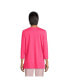 ფოტო #3 პროდუქტის Women's Tall 3/4 Sleeve Cotton Supima Tunic