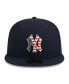 ფოტო #4 პროდუქტის Men's Navy New York Yankees 2023 Fourth of July 59FIFTY Fitted Hat