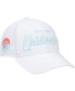 Фото #2 товара Men's x Uninterrupted White New York Nets Logo Snapback Hat