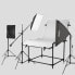 Фото #1 товара Walimex Shooting Table Set Pro Daylight - Black - Silver - White - Glass - Metal - Plastic
