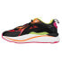 Puma RsCurve Clights Logo Lace Up Womens Black, Green, Orange, Pink, Red Sneake