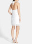 Фото #2 товара BB Dakota Womens 'Jeanne' Floral Lace Halter Shift Dress White Size Medium