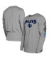 Фото #1 товара Men's Gray Dallas Mavericks 2023/24 City Edition Long Sleeve T-shirt