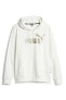 Фото #5 товара ESS+ Metallic Logo Hoodie Beyaz Kadın Sweatshirt