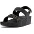 FITFLOP Lulu Lasercrystal Leather Back-Strap sandals